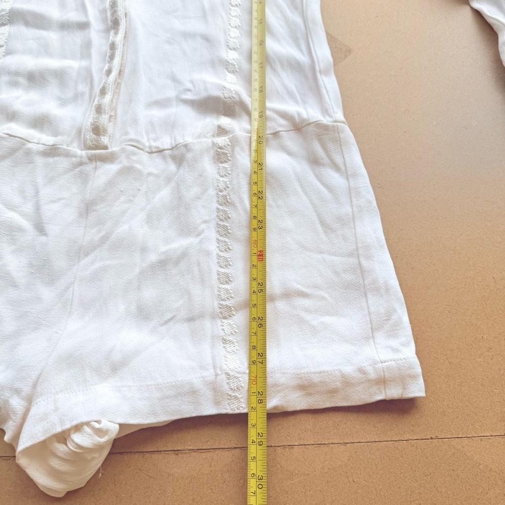 Twelfth Street by Cynthia Vincent Off-White Color Romper - Picture 7 of 7